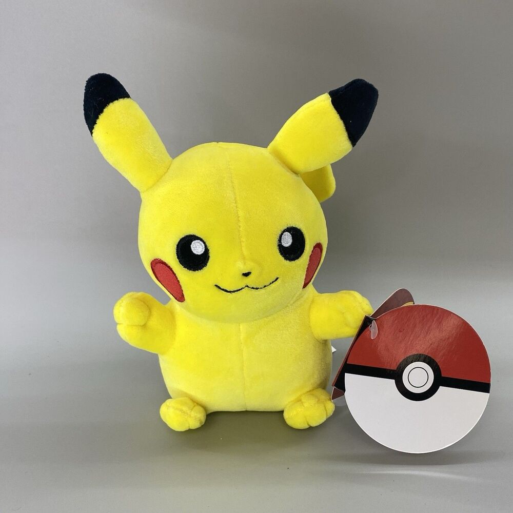 Round 1 Exclusive Pokemon Pikachu 6” Plush Prize Toy Factory With Tags 2025